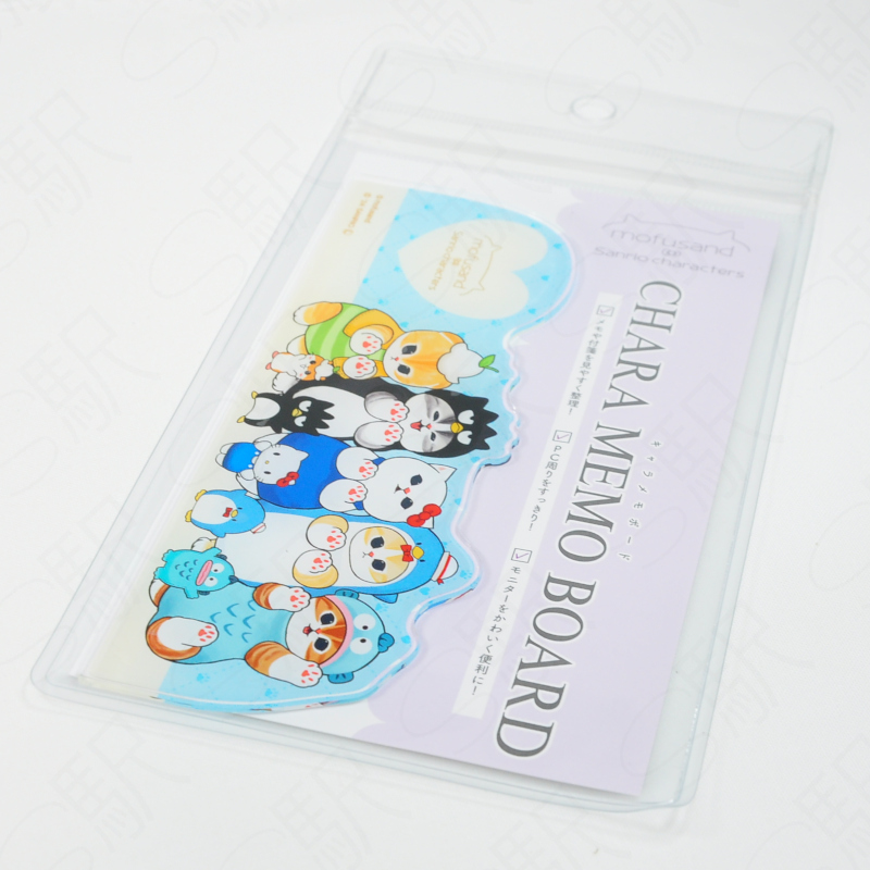 Marimo Craft Co., Ltd. mofusand x Sanrio Characters Chara Memo Board [MFSS-042] - Blue